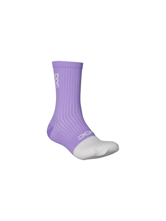 Skarpety rowerowe POC Flair Sock Mid fioletowy - Adventure Sports
