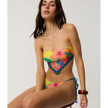 Top damski RIP CURL Bliss Scarf Bandeau Top Zolty
