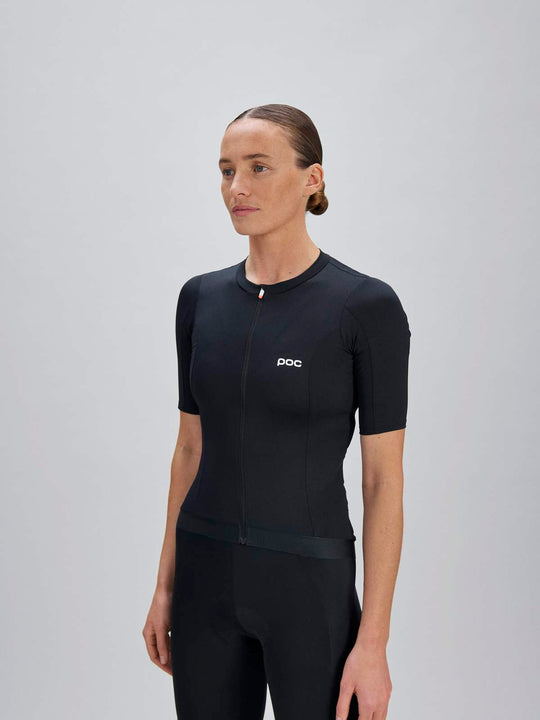 Koszulka rowerowa damska POC W's Cadence Jersey czarna
