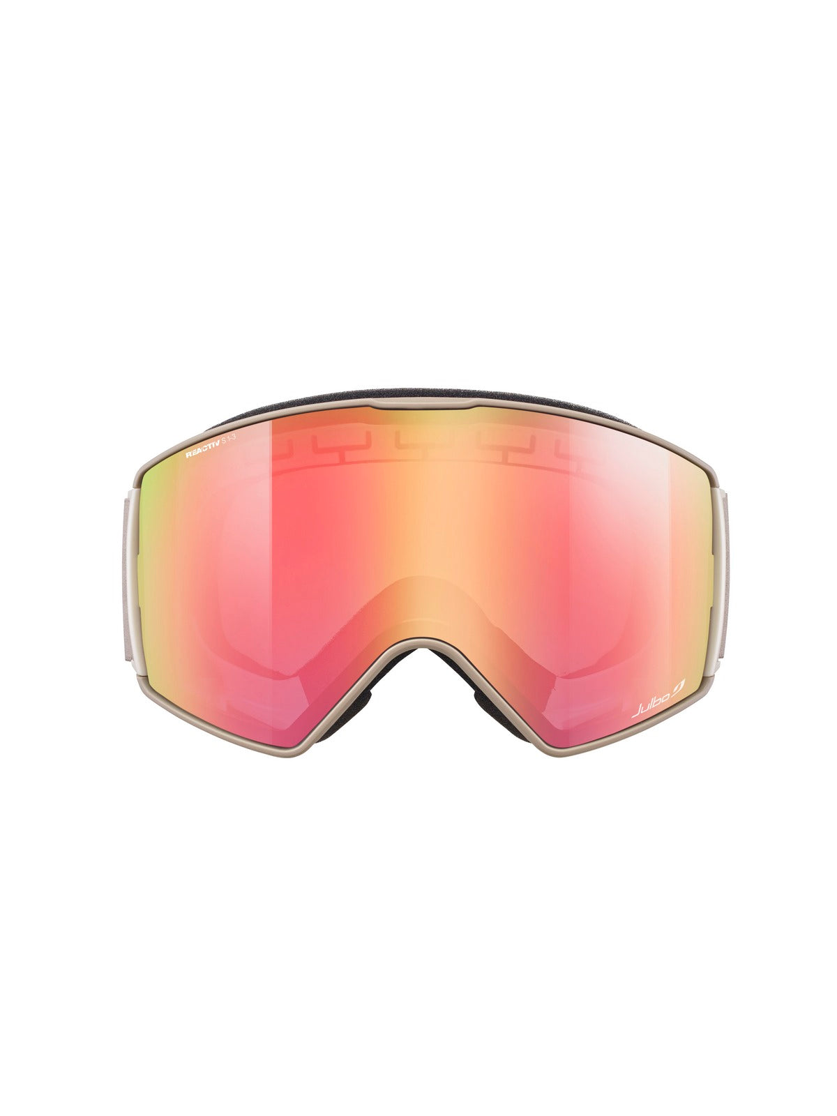 Gogle narciarskie JULBO LAUNCHER beżowe fotochrom Cat 1-3 hi-contrast