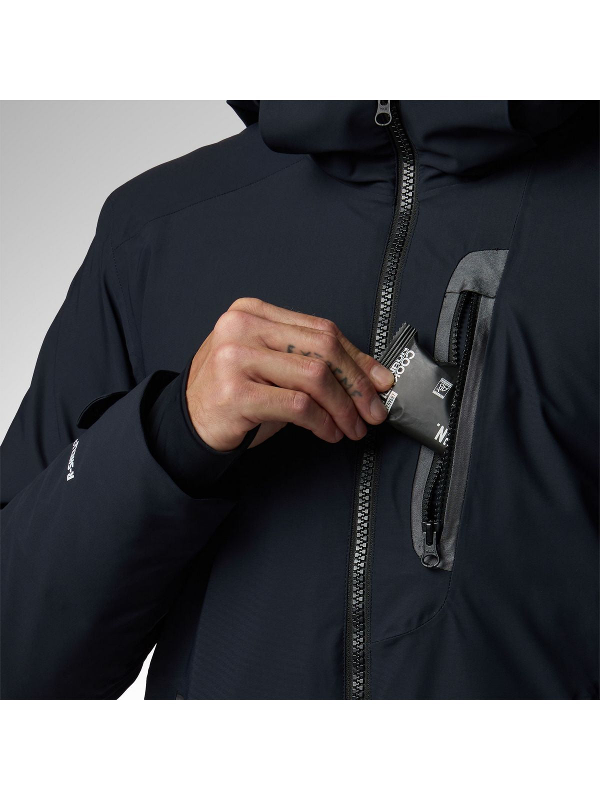 Kurtka narciarska męska ROSSIGNOL M Snowdazzle Insulated Ski Jkt czarna