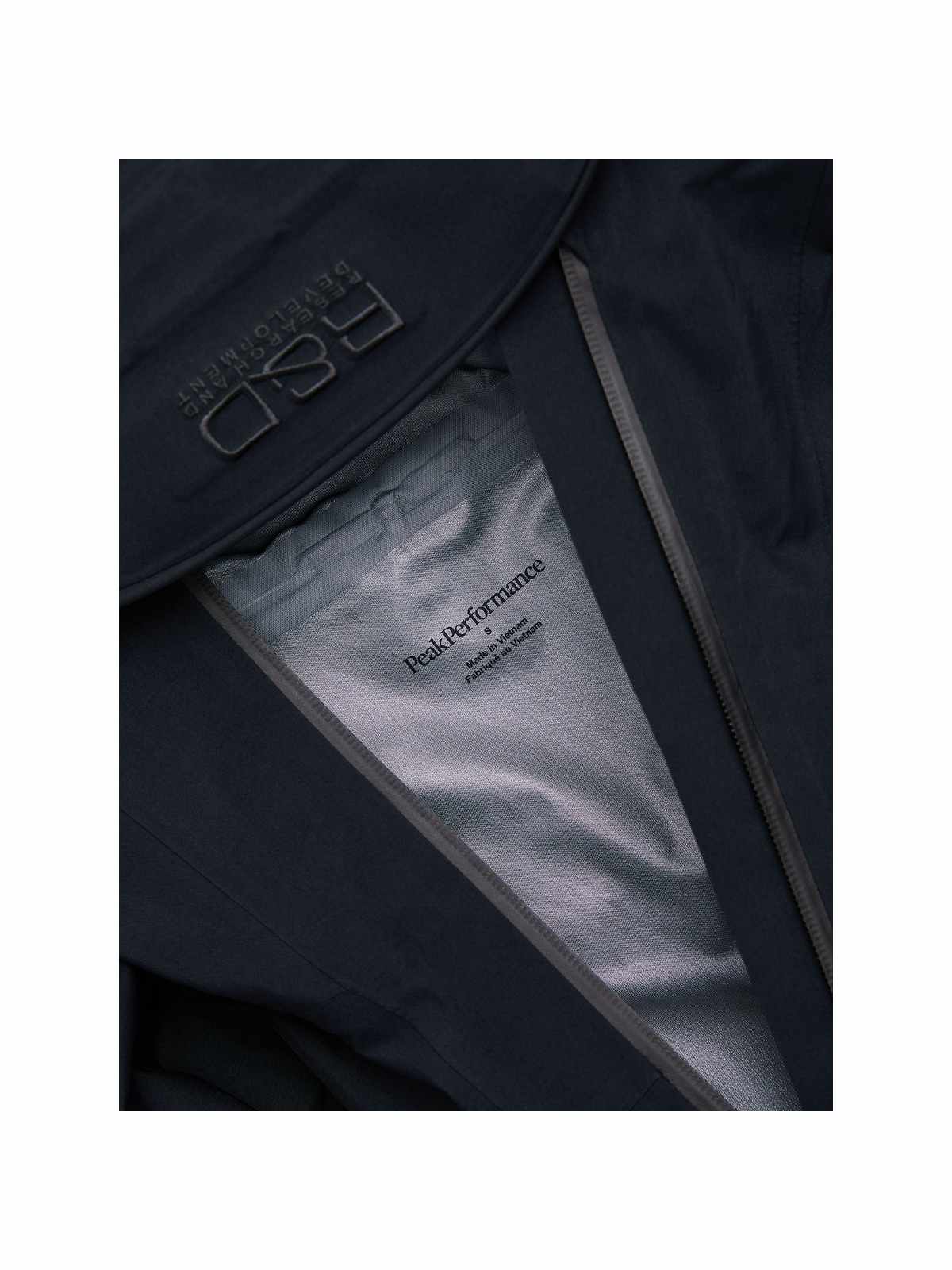 Kurtka PEAK PERFORMANCE W Vislight Gore-Tex C-Knit Jacket czarny