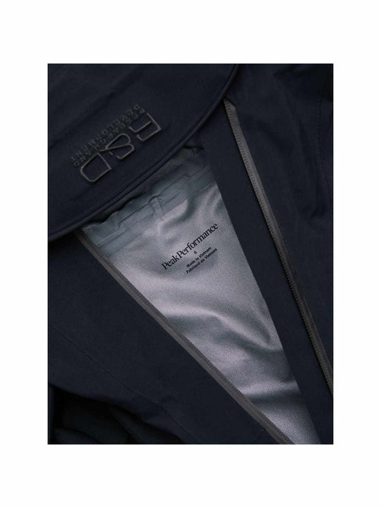 Kurtka PEAK PERFORMANCE W Vislight Gore-Tex C-Knit Jacket czarny
