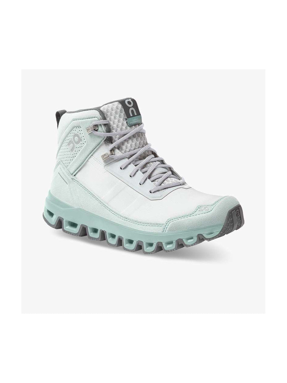 Buty trekingowe damskie On W Cloudride - białe/zielone