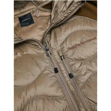 Kurtka puchowa męska PEAK PERFORMANCE Helium Down Hybrid Hood beżowa
