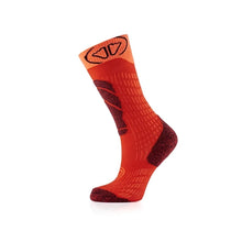Skarpety narciarskie dla dzieci SIDAS Ski Merino Junior Socks Red Orange

