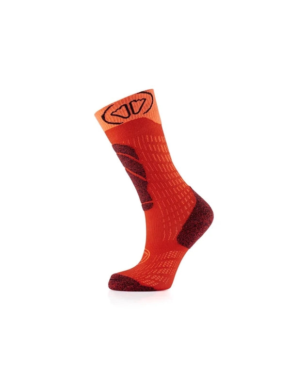 Skarpety narciarskie dla dzieci SIDAS Ski Merino Junior Socks Red Orange