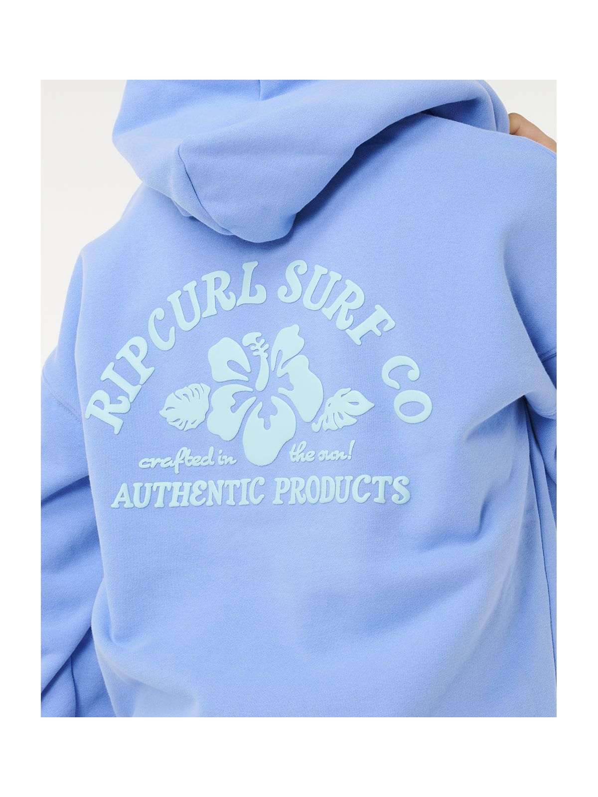 Bluza damska RIP CURL Surf Puff Heritage Hood P/P niebieska