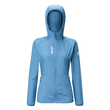 Kurtka damska MILLET Parmelan Windbreaker Hoodie W niebieska
