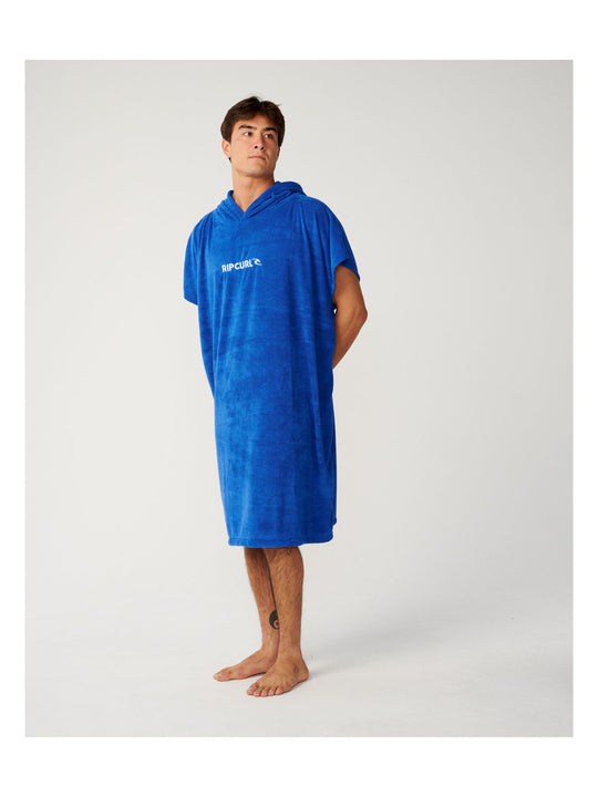 Ponczo męskie RIP CURL Brand Hooded Towel niebieskie
