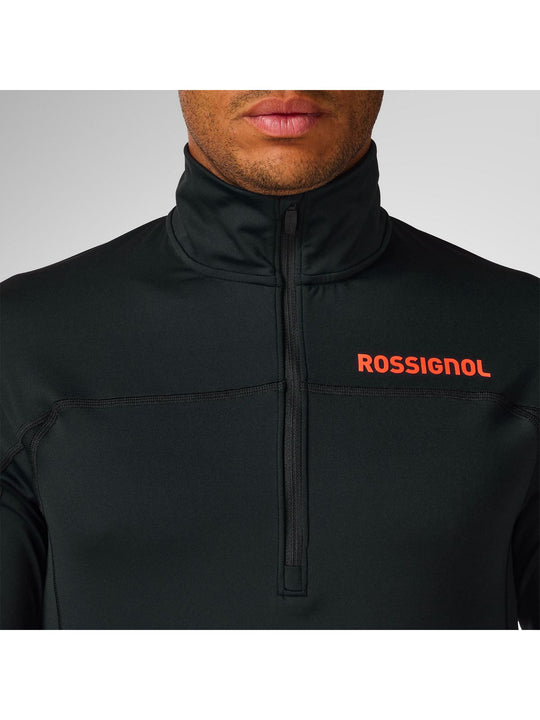 Bluza męska ROSSIGNOL M Hero Half Zip First Layer czarna

