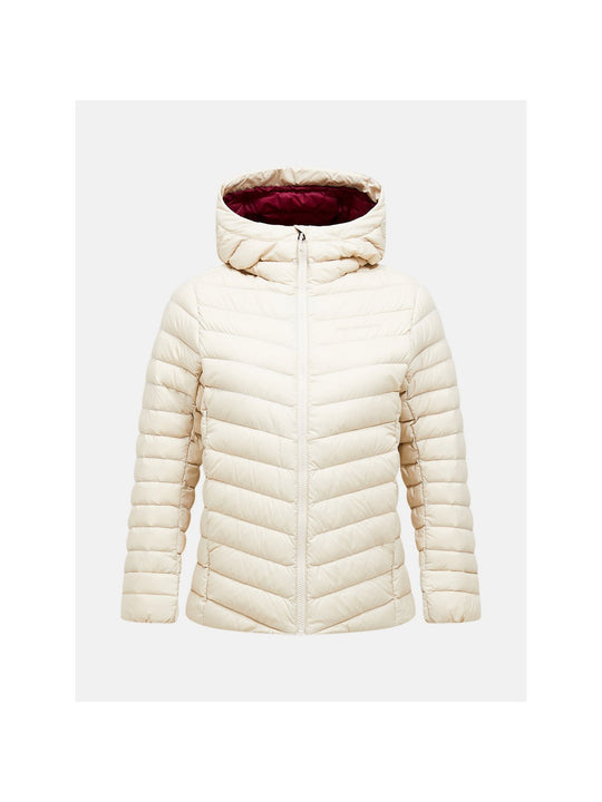 Kurtka PEAK PERFORMANCE W Frost Down Hood Jacket piaskowy
