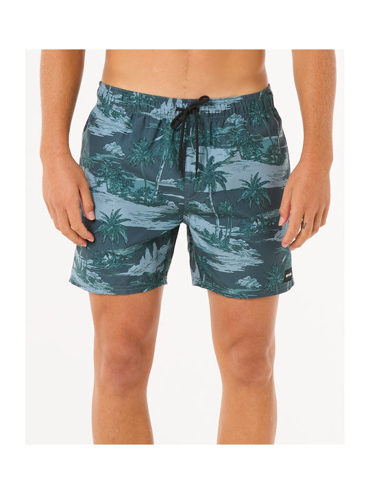 Szorty kąpielowe męskie RIP CURL Dreamers Volley moro szare
