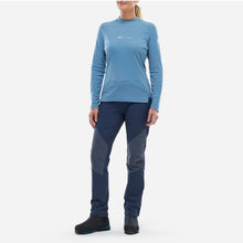 Koszulka MILLET KAMET TS LS W niebieski - Adventure Sports
