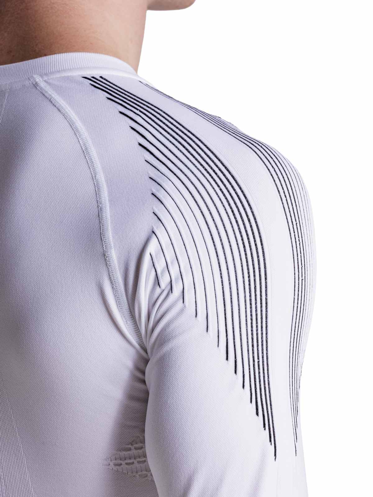 Koszulka męska X-Bionic Invent Shirt Ls X White