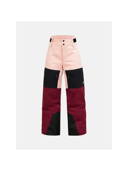 Spodnie PEAK PERFORMANCE JR Gravity Insulated Pants bordowy
