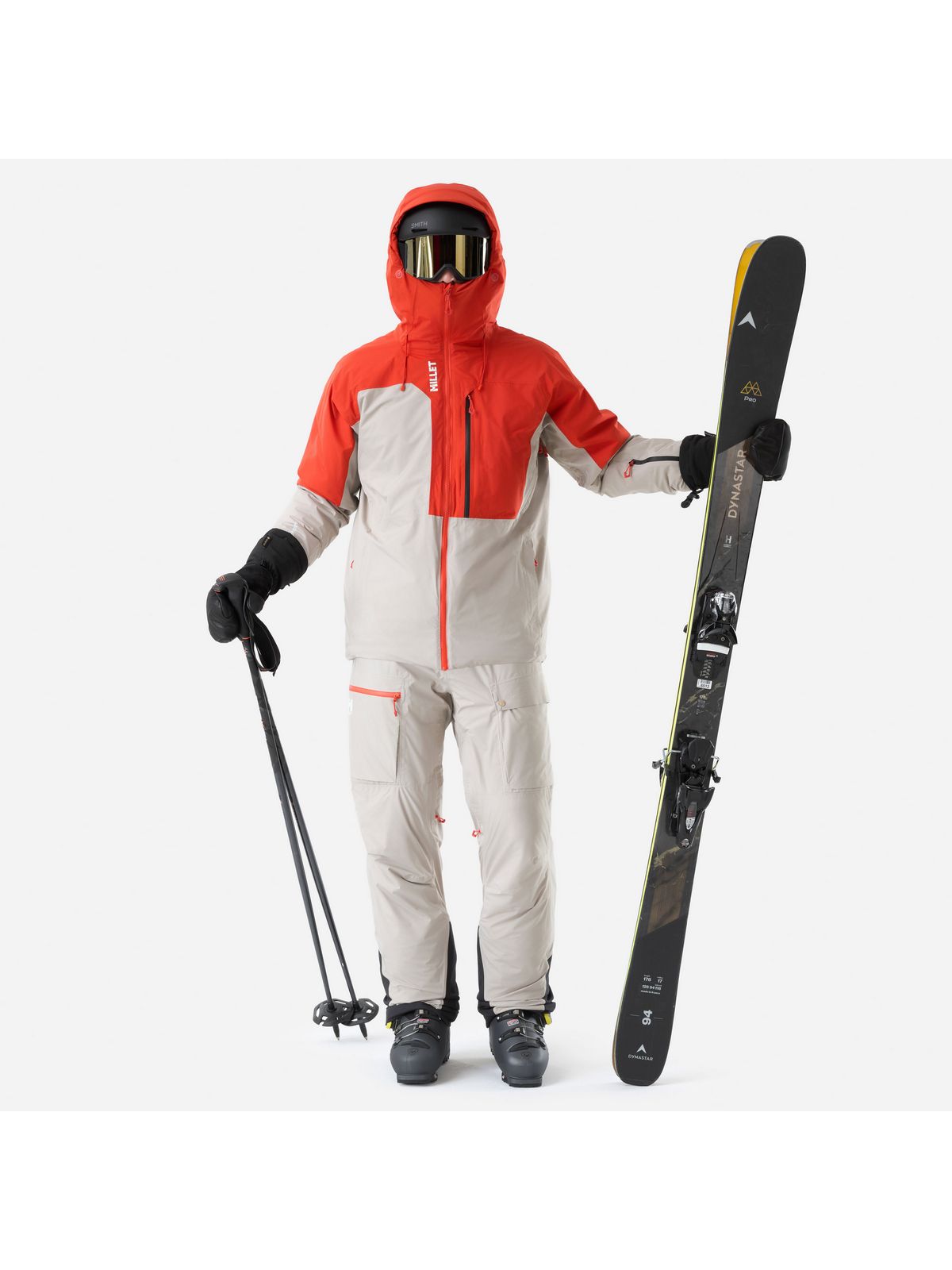 Kurtka narciarska męska MILLET M Cosmic Warm Gtx Jkt M czerwona