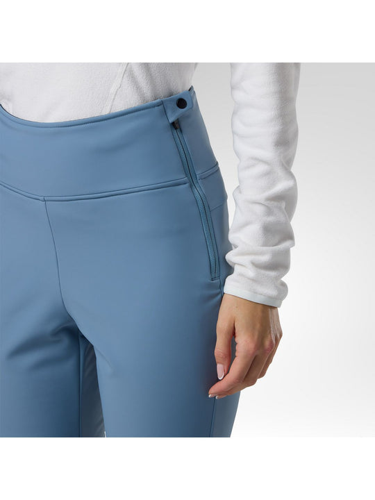 Spodnie narciarskie damskie ROSSIGNOL W Ski Softshell Pant niebieskie
