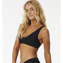 Stanik kąpielowy RIP CURL Premium Surf D-Dd Deep V czarny
