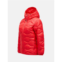 Kurtka puchowa damska PEAK PERFORMANCE Helium Down Hood Jacket Women czerwony
