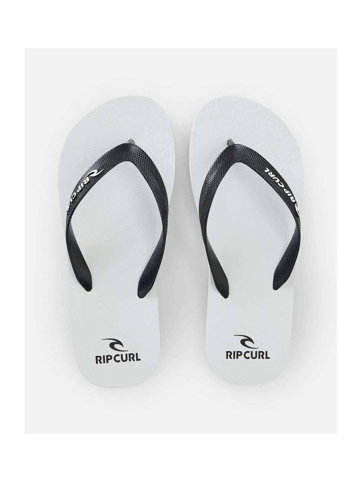 Japonki męskie RIP CURL Brand Logo Bloom Open Toe białe