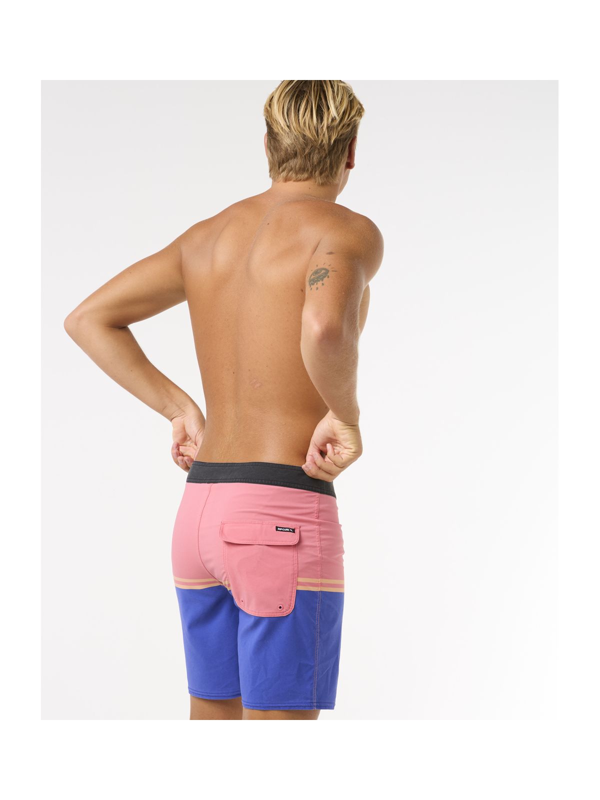 Szorty kąpielowe męskie RIP CURL Mirage Combine różowo niebieskie