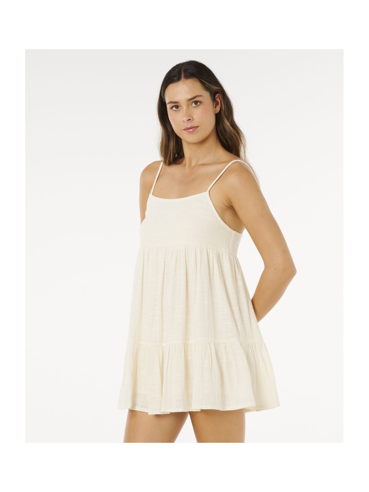 Sukienka RIP CURL Classic Surf Cover Up beżowa