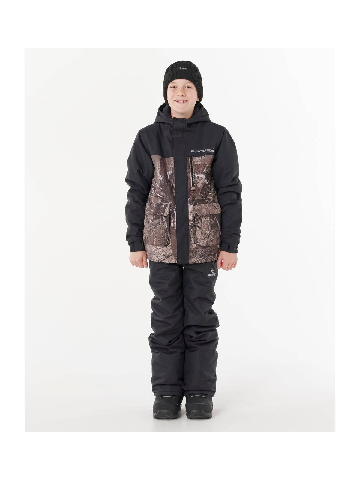 Kurtka narciarska RIP CURL ANTI SERIES SNAKE JKT 10K KIDS zielona