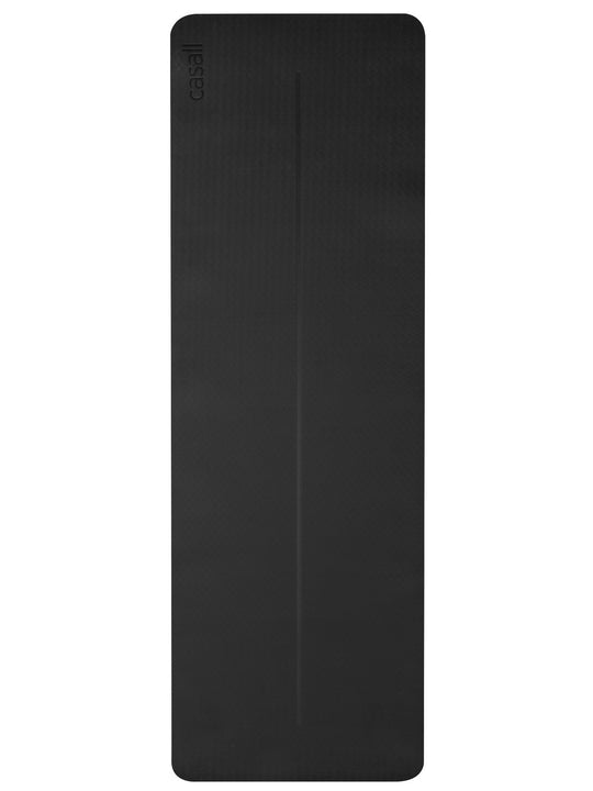 Mata do jogi CASALL Yoga mat position 4mm czarno szary
