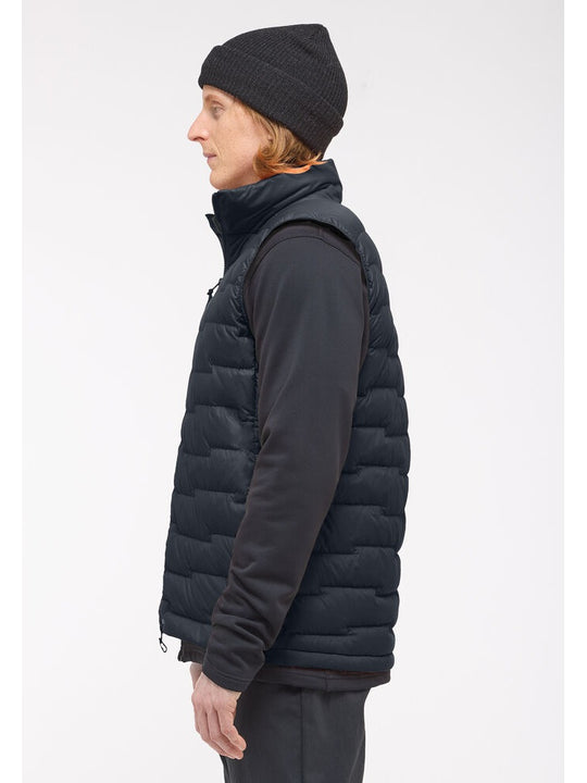 Kamizelka puchowa męska HAGLÖFS ROC Flash Down Vest True Black
