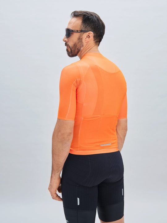Koszulka rowerowa POC M&#39;s Pristine Jersey - pomarańczowy
