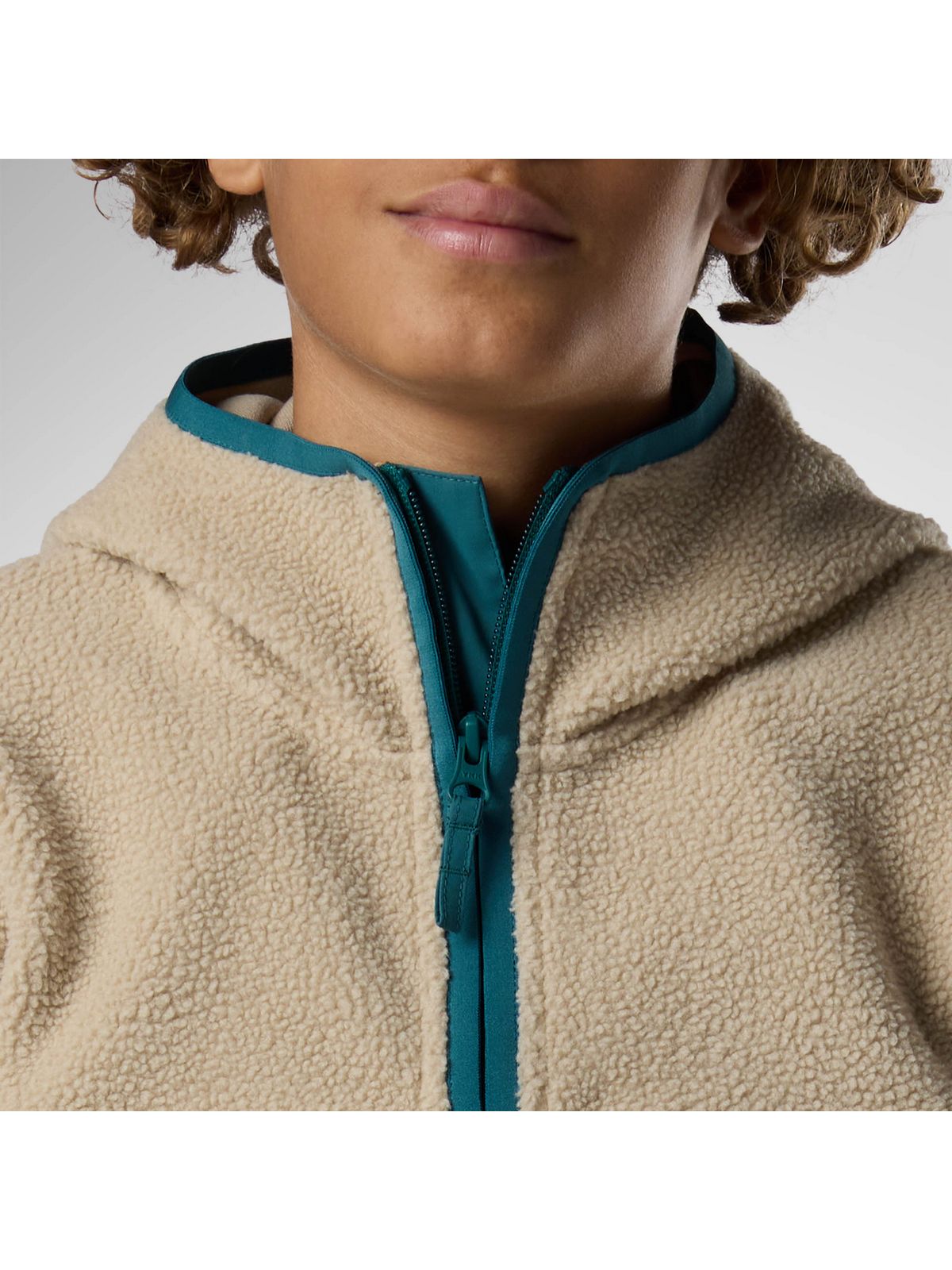 Bluza juniorska ROSSIGNOL Jr Alltrack Anorak Fleece beżowa