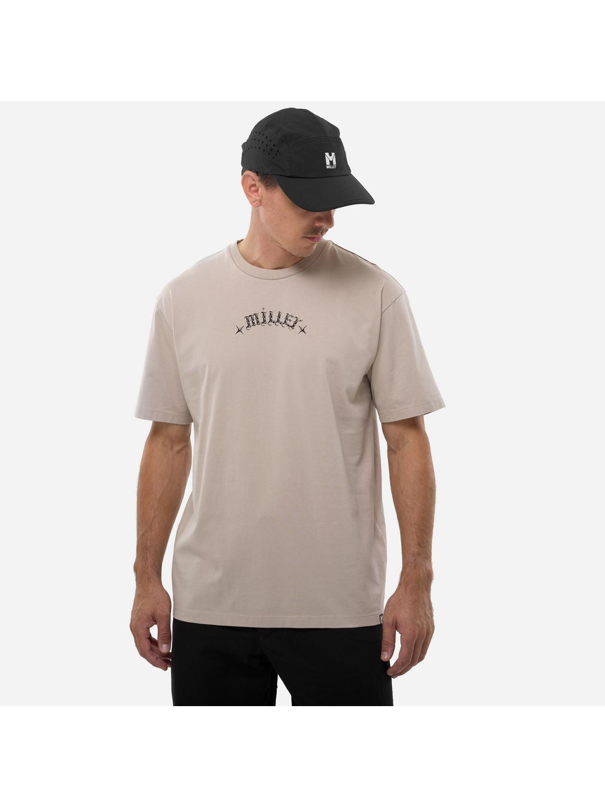 Koszulka męska MILLET Cimaï Collab Ts Ss M beżowa