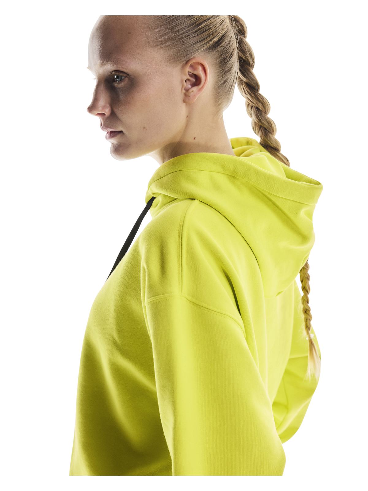 Bluza damska z kapturem ON RUNNING Club Hoodie żółty