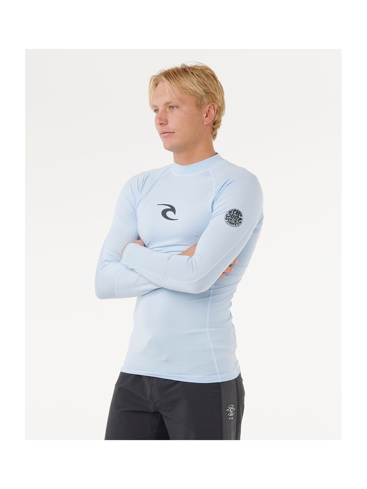 Lycra RIP CURL WAVES UPF PERF L/S niebieska