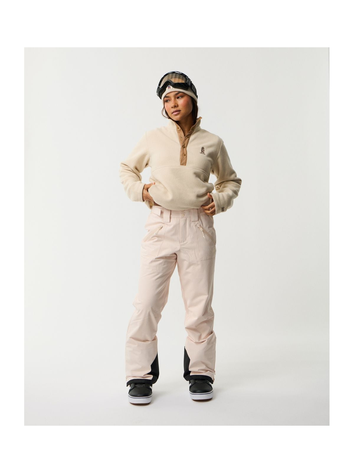 Spodnie damskie RIP CURL S-Series Rider Pant 10K/10K różowe