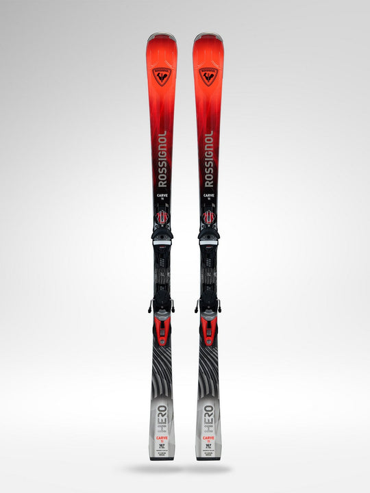 Narty ROSSIGNOL Hero Carve Ti + wiązania LOOK Nx 12 Konect Gw B80 Silver Red
