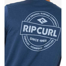 Koszulka RIP CURL Staple Tee granatowy

