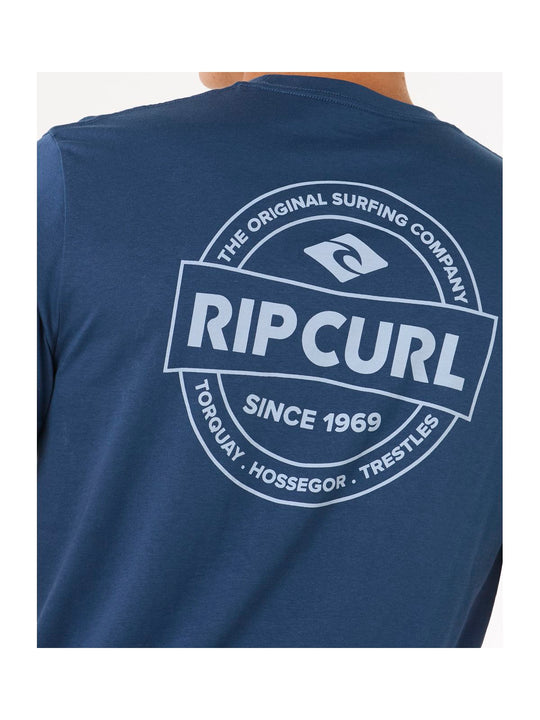 Koszulka RIP CURL Staple Tee granatowy
