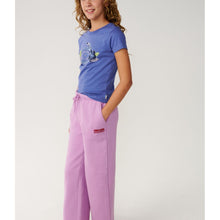 Spodnie juniorskie RIP CURL Surf Puff Wide Leg T Pant-Girl różowe
