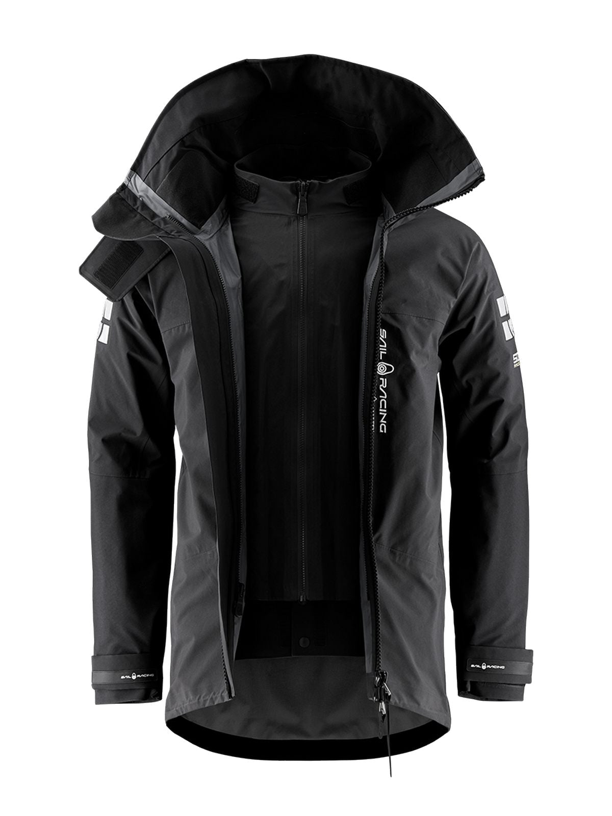Kurtka męska SAIL RACING M Orca Open Ocean Parka czarna