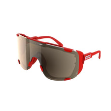 Okulary rowerowe POC Devour Ultra czerwony - Clarity Trail/Partly Sunny Silver Cat 2
