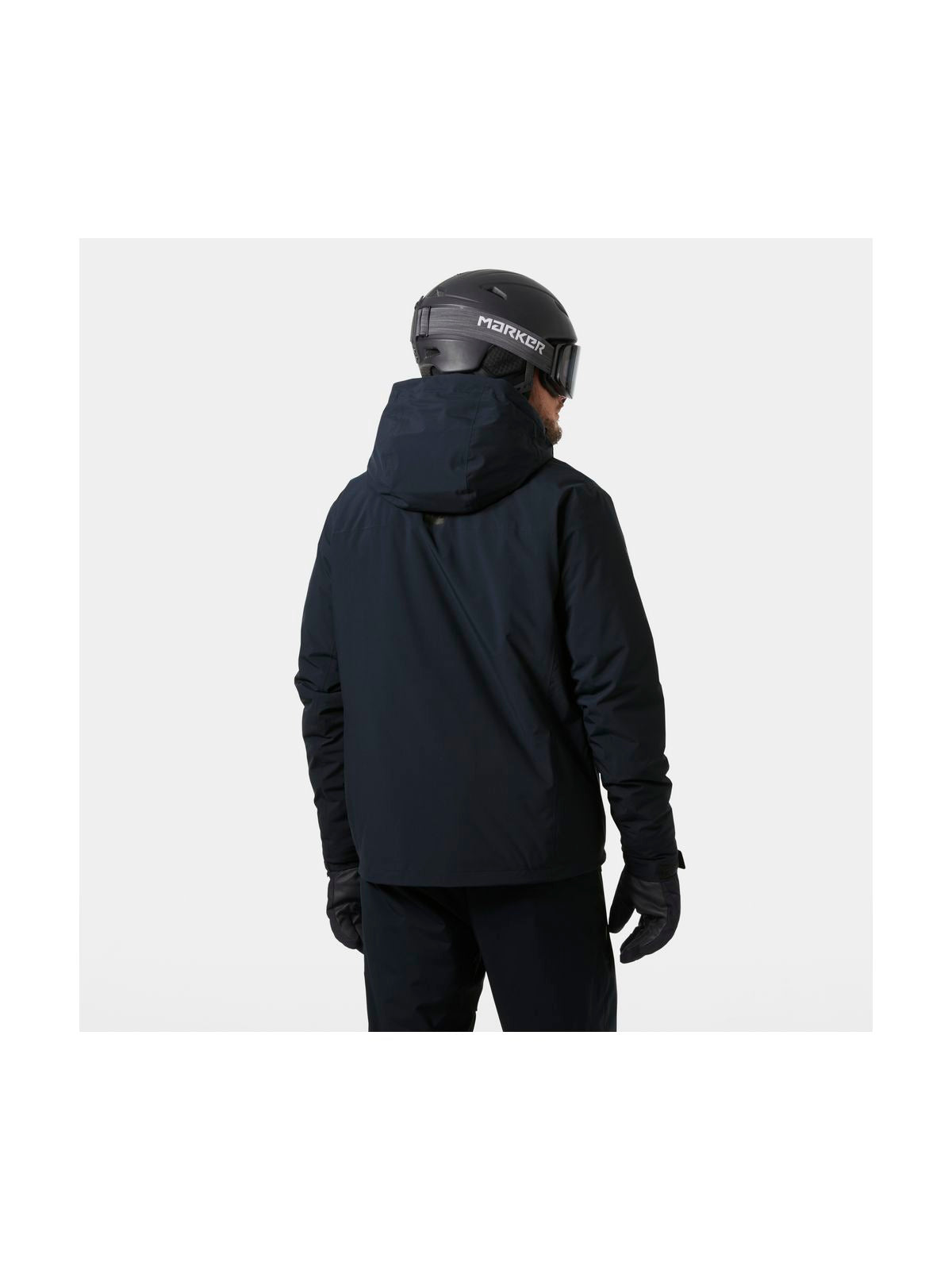 Kurtka narciarska męska HELLY HANSEN CREWSER INSULATED JACKET granatowa