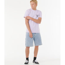 Koszulka RIP CURL FADE OUT ICON TEE niebieska
