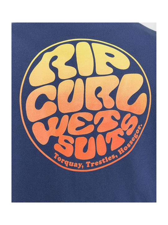 Bluza RIP CURL WETTIE PASSAGE ICON ZIP THRU granatowa
