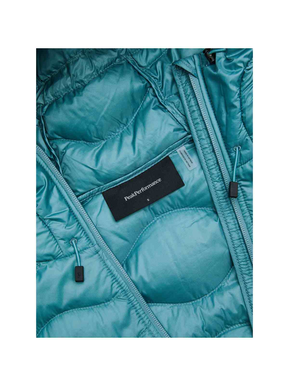 Kurtka PEAK PERFORMANCE Helium Down Hood Jacket Women niebieski