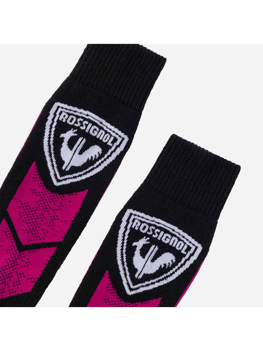 Skarpety narciarskie damskie ROSSIGNOL W Thermotech Socks różowe
