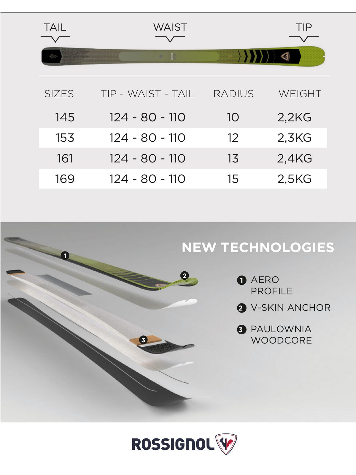 Narty skitourowe ROSSIGNOL ESCAPER 80 Open