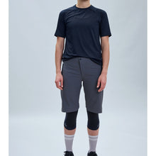 Spodenki rowerowe damskie POC W's Essential Enduro Shorts szary
