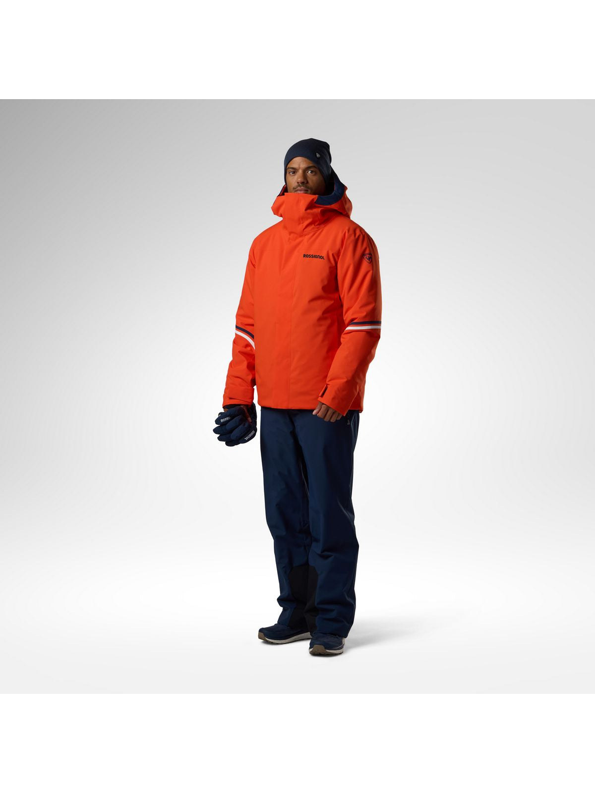 Kurtka narciarska męska ROSSIGNOL M Strawpile Insulated Ski Jkt pomaranczowa